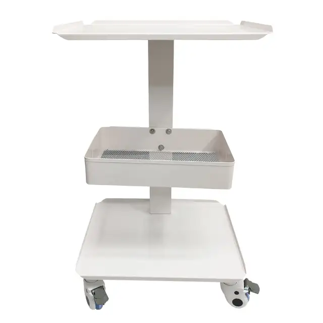 Mobile Trolley Cart Rolling Utility Cart Storage 220604 - Photo 7