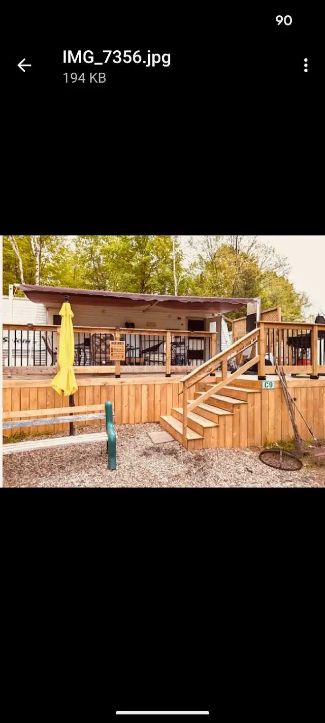 2007 SalemTrailer RV Can stay in park as is.