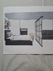 À LASALLE. BACHELOR 3 1/2. RÉNOVÉ AOÛT 2025.MEUBLÉ ET ENSOLEILLÉ