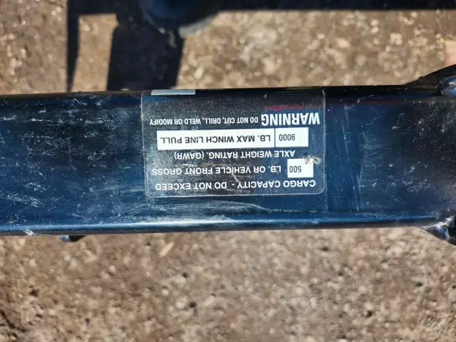 Draw-Tite 65003 Front Mount Hitch Receiver, Brand New in Box - Photo 2