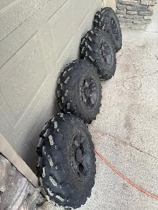 Polaris rims and tires barely used. - Photo 2