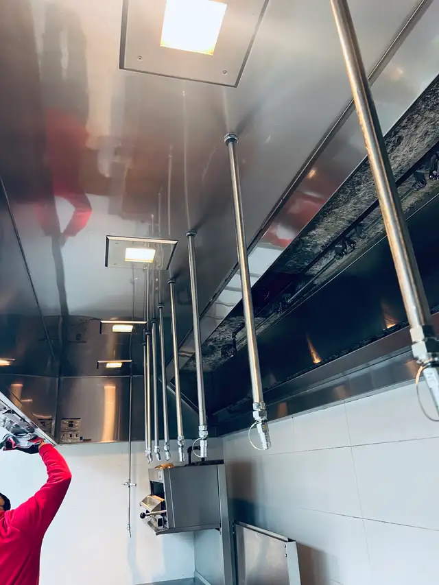 Certified Kitchen services hood and exhaust Cleaning $99 - Photo 3