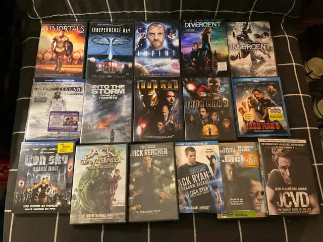 DVD movies (O)