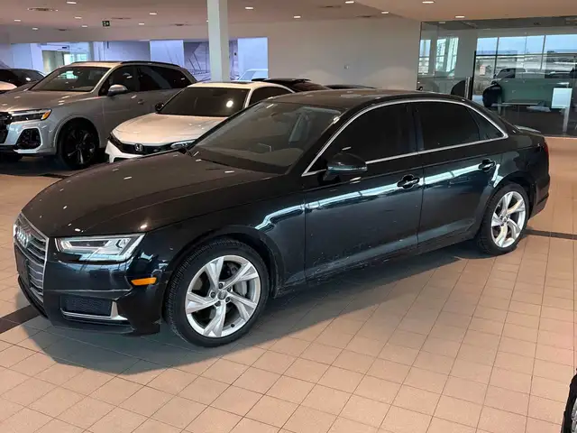 2019 Audi A4 2.0T Progressiv Quattro Sedan - LTHR! NAV! 360 CAM