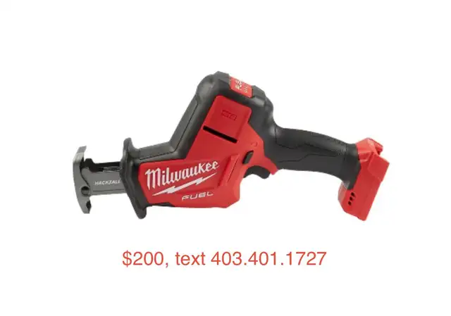 Milwaukee Tool M18 FUEL 18V Li-Ion Brushless Cordless HACKZALL