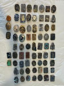 Oilfield Belt Buckle Collection from the 70’s and 80’s
