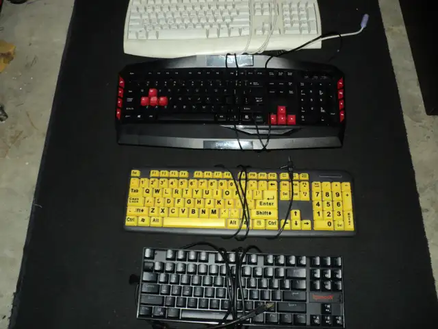 VARIOUS KEYBOARDS - Microsoft EZ Keys & CyberPower etc.