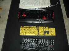 VARIOUS KEYBOARDS - Microsoft EZ Keys & CyberPower etc.