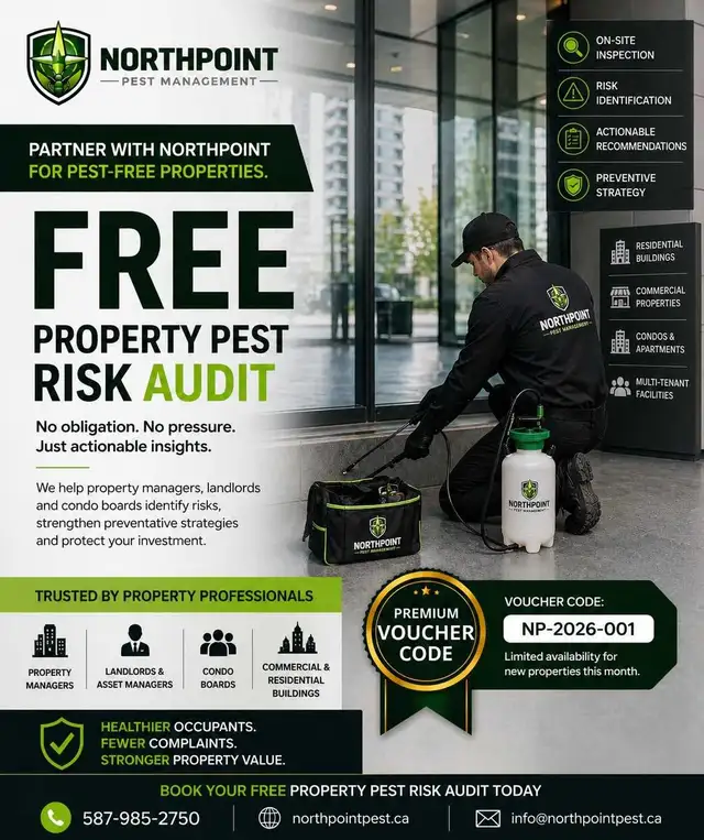 Commercial & Residential pest control alberta