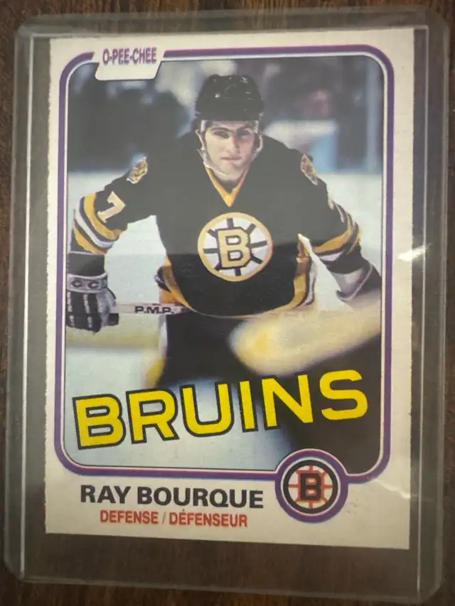 1981 Ray Bourque 1 O-pee-chee