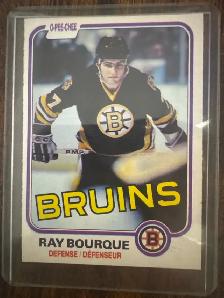 1981 Ray Bourque 1 O-pee-chee