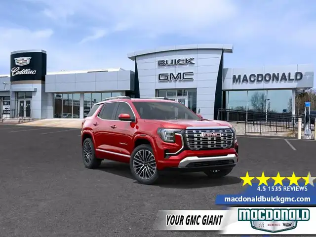 2026 GMC Terrain Denali - Leather Seats - $384 B/W