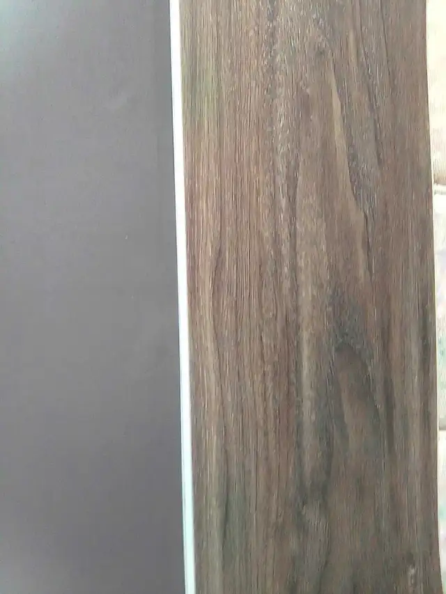 Click Vinyl Plank 5.5 mm backing attached Brown 8 boxes - Photo 2
