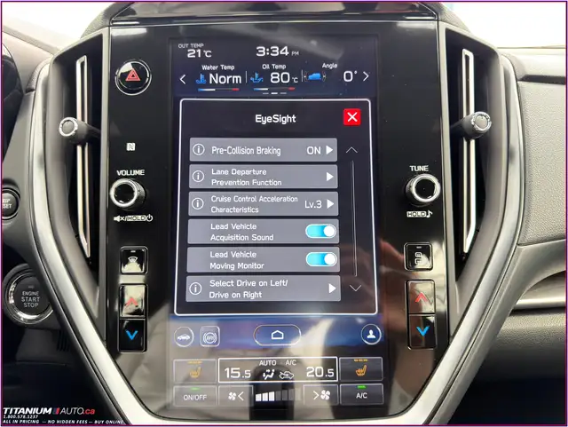 2023 Subaru WRX Sport Auto AWD-Sunroof-EyeSight Adaptive Cruise- - Photo 15