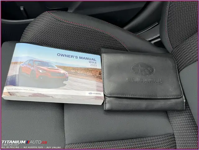 2023 Subaru WRX Sport Auto AWD-Sunroof-EyeSight Adaptive Cruise- - Photo 41