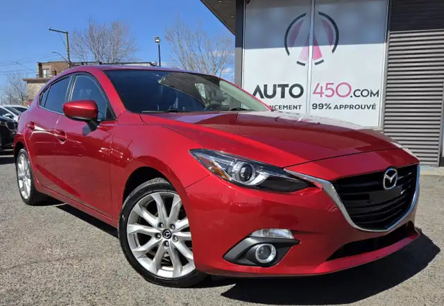 Mazda 3 SPORT GT 2016 GT HATCHBACK CUIR TOIT NAV HUD