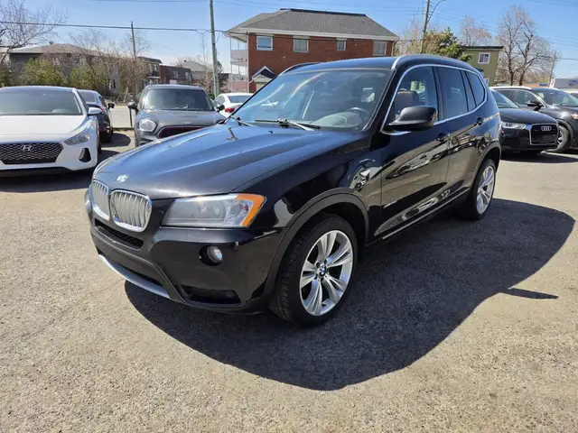BMW X3 XDRIVE 35I 2014 35I 4X4 CUIR ROUGE TOIT PANO - Photo 3