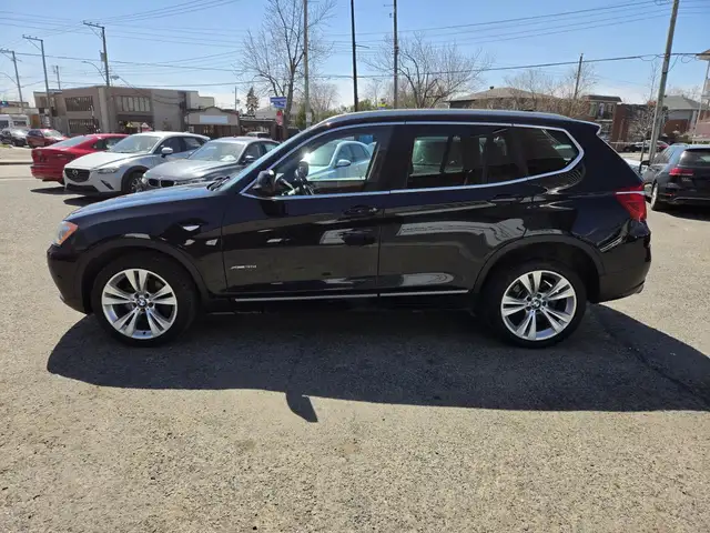 BMW X3 XDRIVE 35I 2014 35I 4X4 CUIR ROUGE TOIT PANO - Photo 4