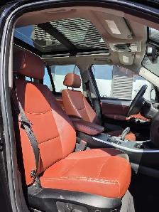 BMW X3 XDRIVE 35I 2014 35I 4X4 CUIR ROUGE TOIT PANO - Photo 11