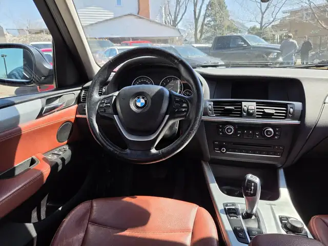 BMW X3 XDRIVE 35I 2014 35I 4X4 CUIR ROUGE TOIT PANO - Photo 14