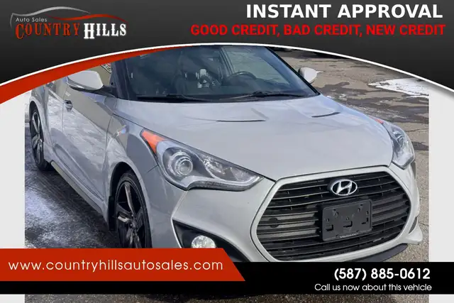 2013 Hyundai Veloster Cpe Turbo w/Matte Grey