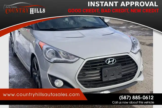 2013 Hyundai Veloster Cpe Turbo w/Matte Grey - Photo 2