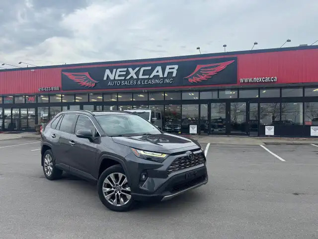 2022 Toyota RAV4 LIMITED AWD LEATHER SUNROOF NAV L/ASSIST B/SPOT