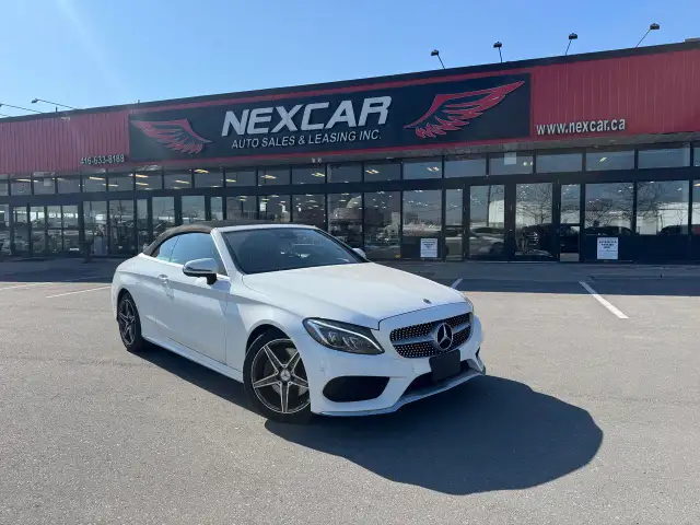2018 Mercedes-Benz C-Class C300 AMG PKG CABRIOLET 4MATIC LEATHER