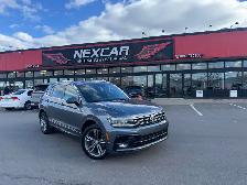 2018 Volkswagen Tiguan HIGHLINE R-LINE AWD LEATHER PAN/ROOF NAV