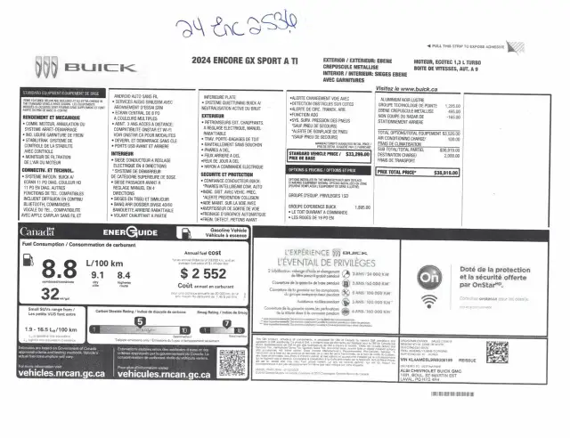 Buick Encore GX Sport Touring Awd 2024 à vendre - Photo 11
