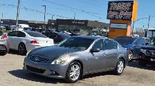 2011 Infiniti G37 X, SEDAN, AWD, ONLY 152KMS, LOADED, CERTIFIED