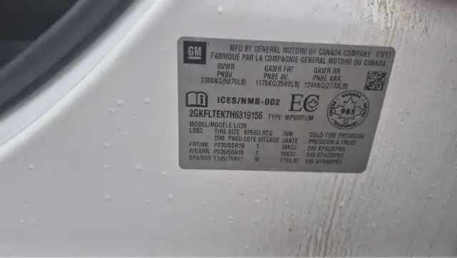 2017 GMC Terrain SLE, 4 CYL, ONLY 146KMS, ALL WHEEL DRIVE, CERT - Photo 20