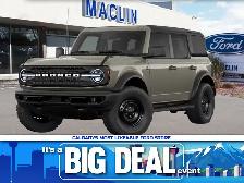 2026 Ford Bronco OUTER BANKS | BLACK APPEARANCE PACKAGE | G.O.A.
