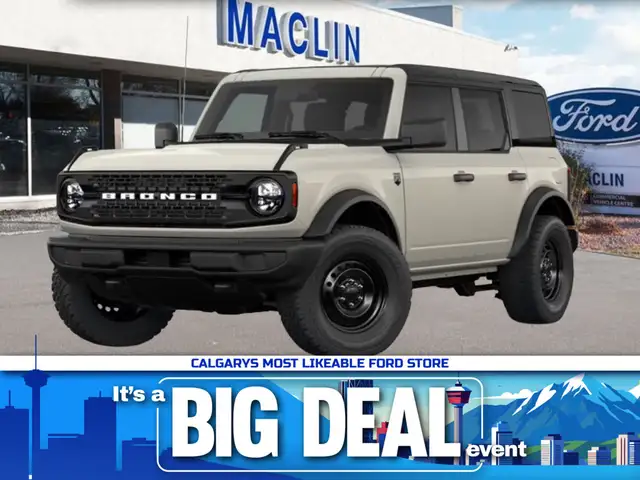 2026 Ford Bronco BIG BEND | BLACK APPEARANCE PACKAGE | SYNC4