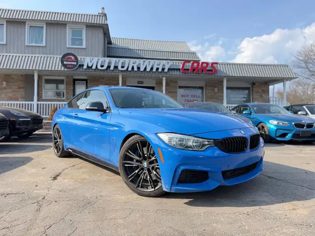 2015 BMW 4-Series 435i xDrive AWD (BMW Individual Santorini Blue