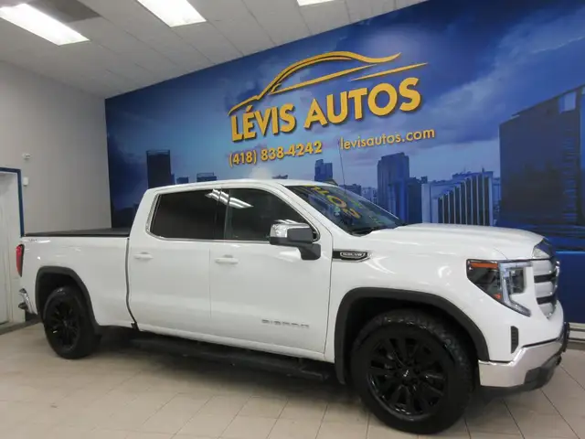 GMC SIERRA 1500 2023 SLE V8 5.3L 4X4 CREW-CAB BOITE 6'7' JAMAIS - Photo 2