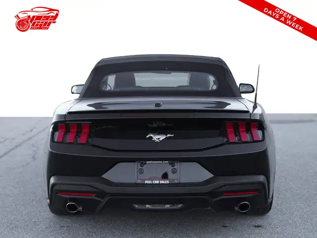 2024 Ford Mustang EcoBoost 2dr Convertible, Remote Start, BSM, C - Photo 5