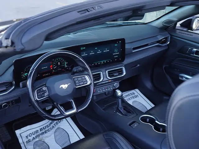 2024 Ford Mustang EcoBoost 2dr Convertible, Remote Start, BSM, C - Photo 16