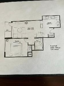 BRIGHT ONE BEDROOM IN GATINEAU (HULL)