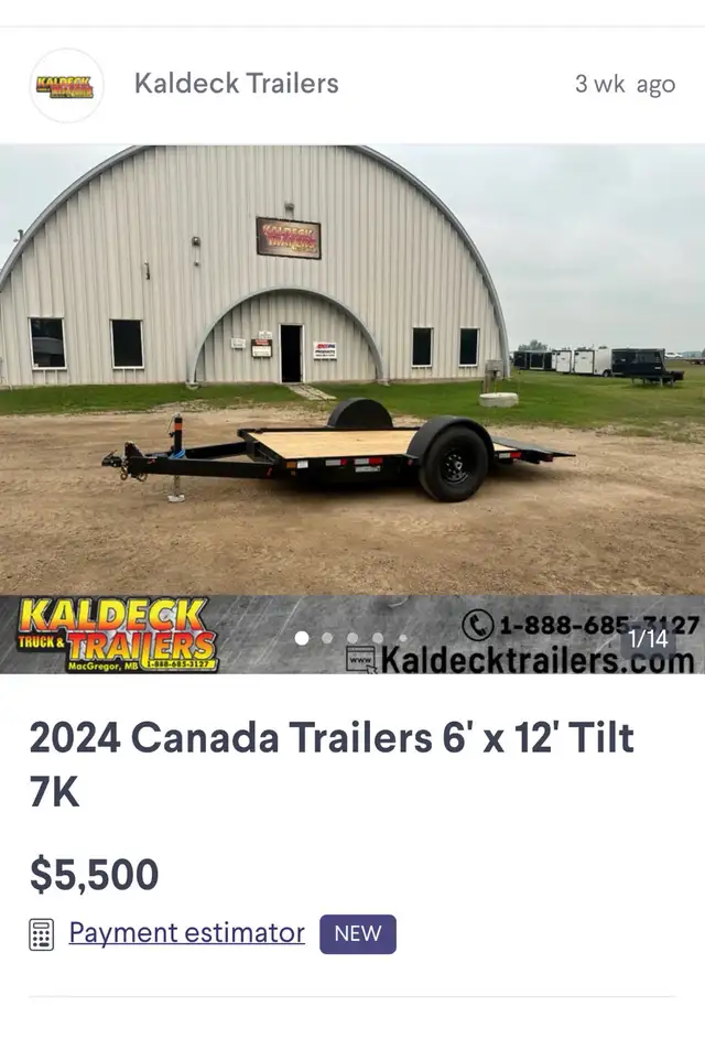 Looking for a trade 2024 Tilt Deck 7000lb - Photo 3
