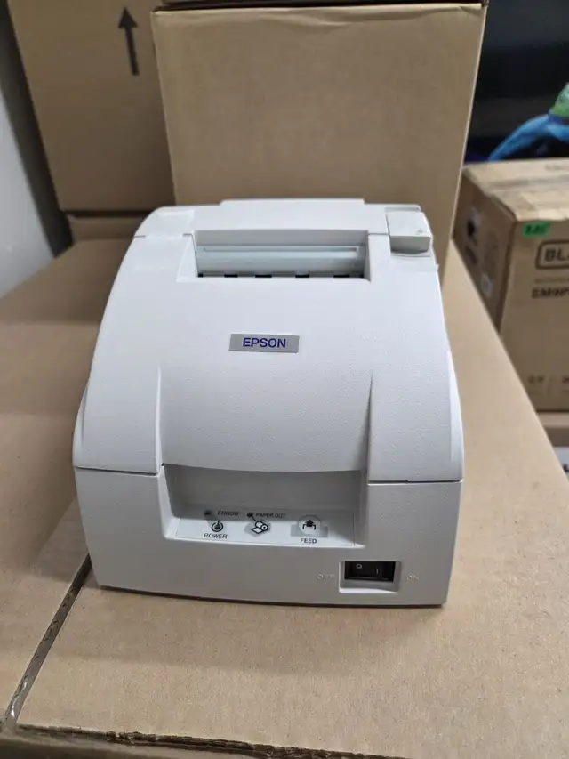 Recipt Printer Epson TM-U220D M188D Open Box Slighlty used