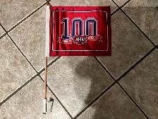 Drapeau de voiture 100e Anniversaire Canadiens de Montréal
