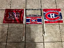 Drapeaux, Support et Plaque d’immatriculation Canadiens Montréal