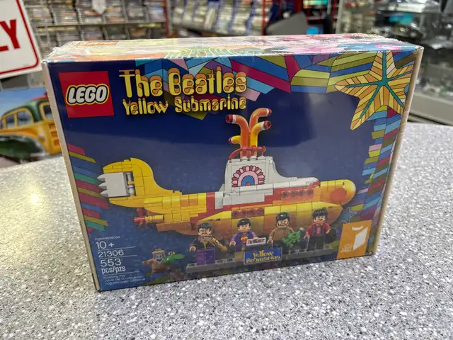 Lego 21306,The Beatles Yellow Submarine 553pcs