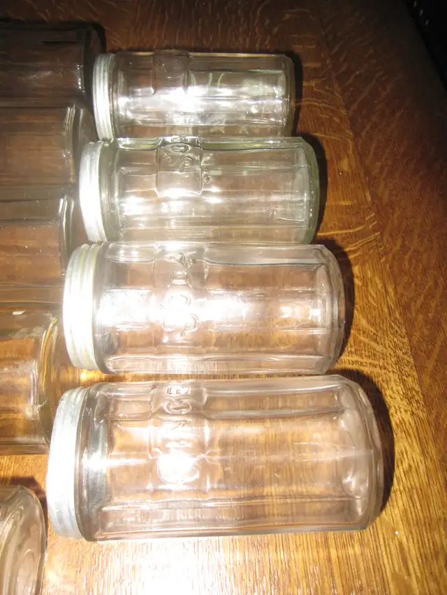 HOOSIER CABINET JARS COFFEE TEA & ALL SPICE,SODA,PEPPER,GINGER - Photo 4