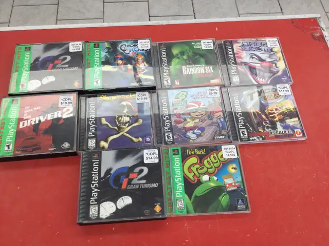 Jeux PlayStation 1 a prix varier - Photo 2