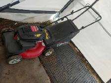 Yard Machines gas push lawn mower with bag