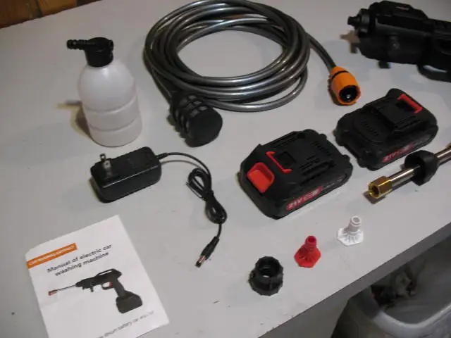 Portable Cordless Pressure Washer 500 PSI , BRAND NEW - Photo 5