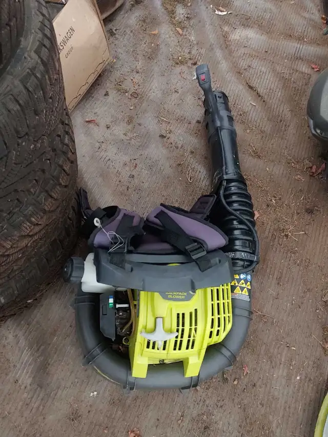 Ryobi Backpack gas Blower(needs tune up) - Photo 4