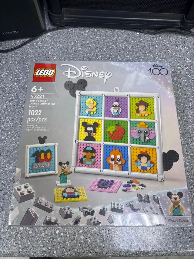 Lego 43221 100 Years of Disney Animation 1022 PCs